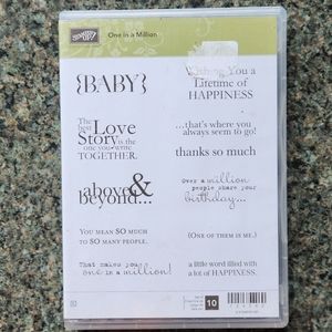Stampin' Up! 10 Piece Stamp Set - One in a Million Stamp Set